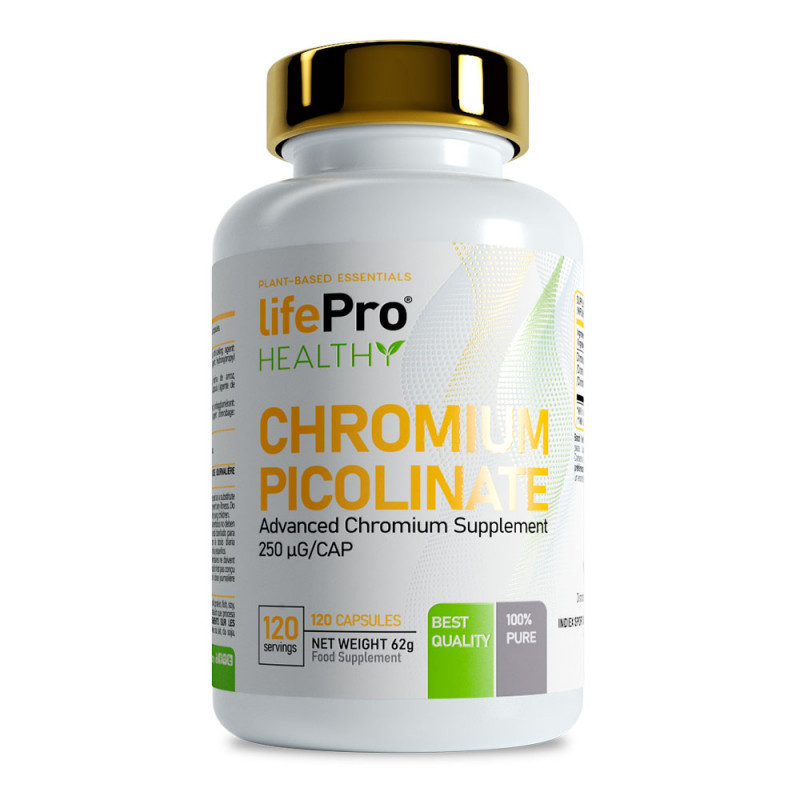 Life Pro Essentials Picolinate De Chrome 120 Caps