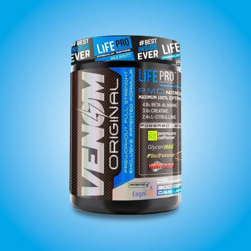 Life Pro New Venom Full Strenght Pre-Workout 300g