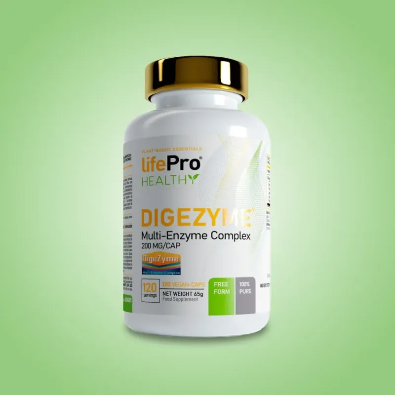 Life Pro Digezyme 200mg 120 Vcaps