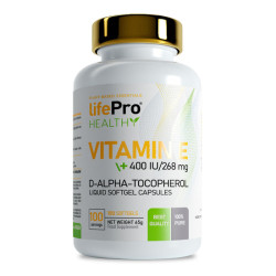 Life Pro Vitamine E 400 Ui 100 Caps